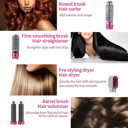 3 in 1 Hot Air Brush Hair Dryer & Styler