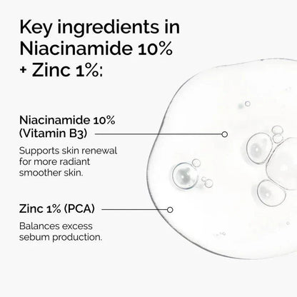 The Ordinary Niacinamide 10% + Zinc 1% Serum